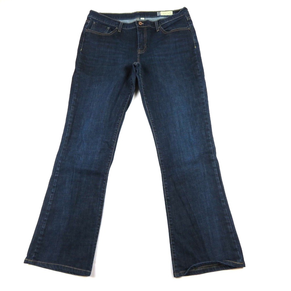 Women GAP Stretch Bootcut Jeans Size 12 L (Length 31")